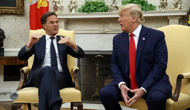 NATO’s Rutte meets Trump for talks on global security