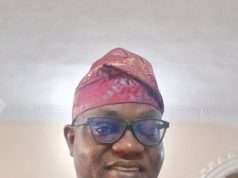 Harrison Alonge congratulates Pastor Babatope Orolu on his birthday