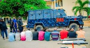 APC Primary: Ekiti police arrests 11 suspected political thugs, recovers arms, operational vehicles