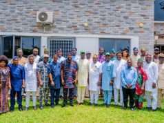 Ogundoyin Leads Oyo Lawmakers to Endorse Bimbo Adekanmbi as APM Gov. Aspirant At Strategic Breakfast Meeting