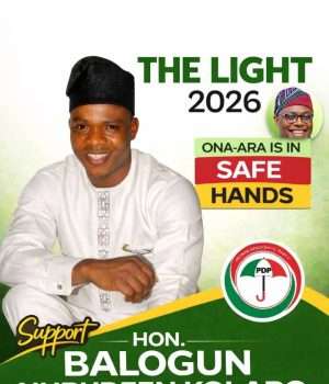 Balogun Nurudeen Kolapo Declares Intention for Ona Ara LG Chairmanship, Promises Grassroots Development, Security