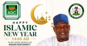 Hijrah 1448AH: Hon. Dawood Olalere (D-al-Ameen) Congratulates Muslims, Calls For Prayers, Unity, Hope For A Better Nigeria