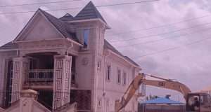 Govt Demolishes Building Used As Criminal Hideout, Arms Storehouse