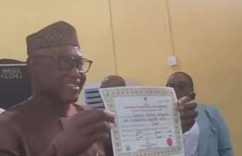 Ekiti 2026: Oyebanji receives INEC certificate of return, pledges greater prosperity