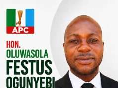 APC Councillorship Hopeful Oluwasola Ogunyebi Congratulates Governor Oyebanji On Re-election, Appreciates Isinbode Electorates, Party Leaders for Massive Turnout
