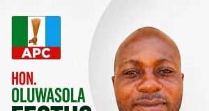APC Councillorship Hopeful Oluwasola Ogunyebi Congratulates Governor Oyebanji On Re-election, Appreciates Isinbode Electorates, Party Leaders for Massive Turnout