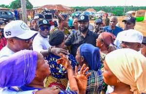 Oriire Sympathy Visit: City Boy Movement Extends Support To Families of Abducted Victims, Donates ₦1m, Scholarships to Slain Teacher’s Family