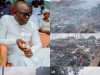 Okanlomo Oodua, Chief Jubril Dotun Sanusi Donates ₦10 Million to Bode Market Fire Victims