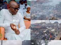 Okanlomo Oodua, Chief Jubril Dotun Sanusi Donates ₦10 Million to Bode Market Fire Victims