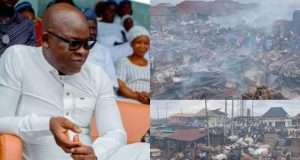 Okanlomo Oodua, Chief Jubril Dotun Sanusi Donates ₦10 Million to Bode Market Fire Victims