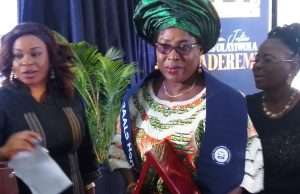 Queen Rashidat Ladoja Receives Women of Impact Award