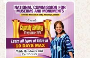 National Museum of Unity to Begin 2026 Adire Training on August 10, to Boost Fabric Production, Promote Self-RelianceÂ