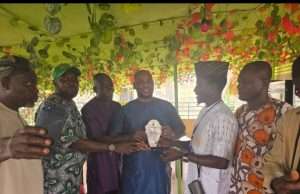 House of Reps Hopeful, Akin Fagbemi Donates to Music Promoters Association, Receives Grand Commander of Entertainment Award