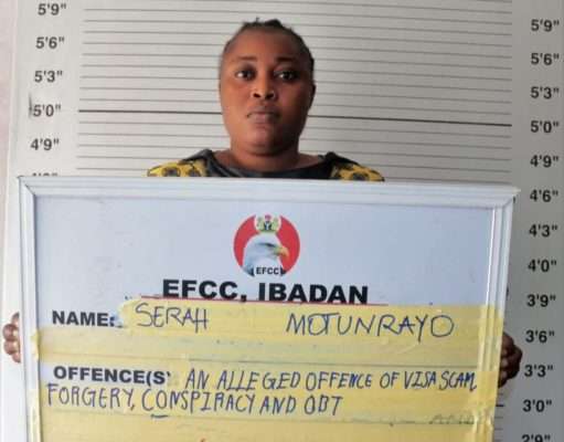  EFCC Arraigns Three for Alleged Visa Fraud in Ibadan