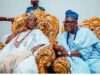 Dotun Sanusi Joins Tinubu-Shettima Campaign Council Delegation on Courtesy Visit to Olubadan